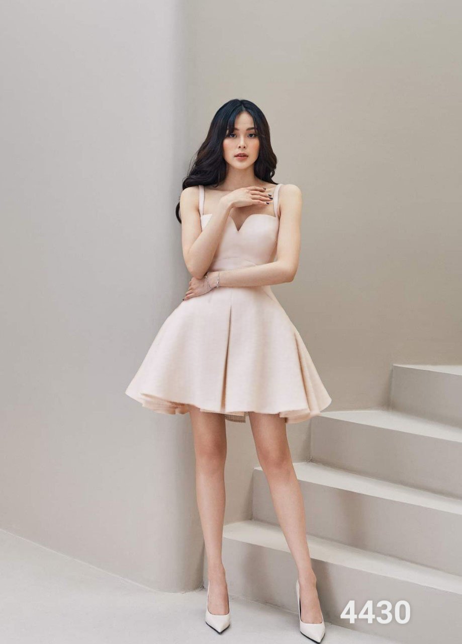 Đầm hai dây dự tiệc - Image 4