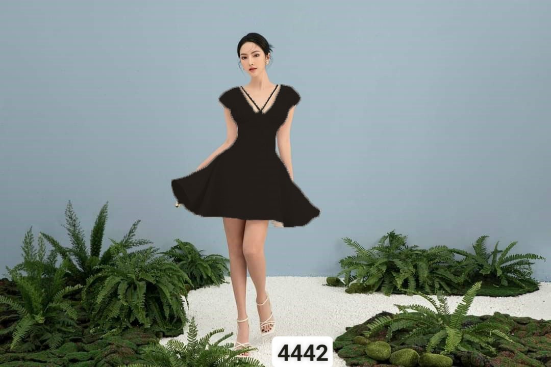 Đầm xòe dễ thương dạo phố - Image 5